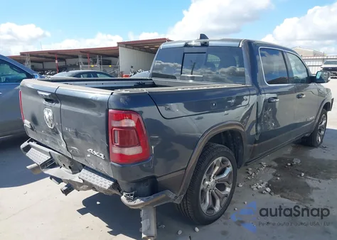 2021 Ram 1500 Longhorn from USA, damaged, VIN 1C6SRFKT1MN586992